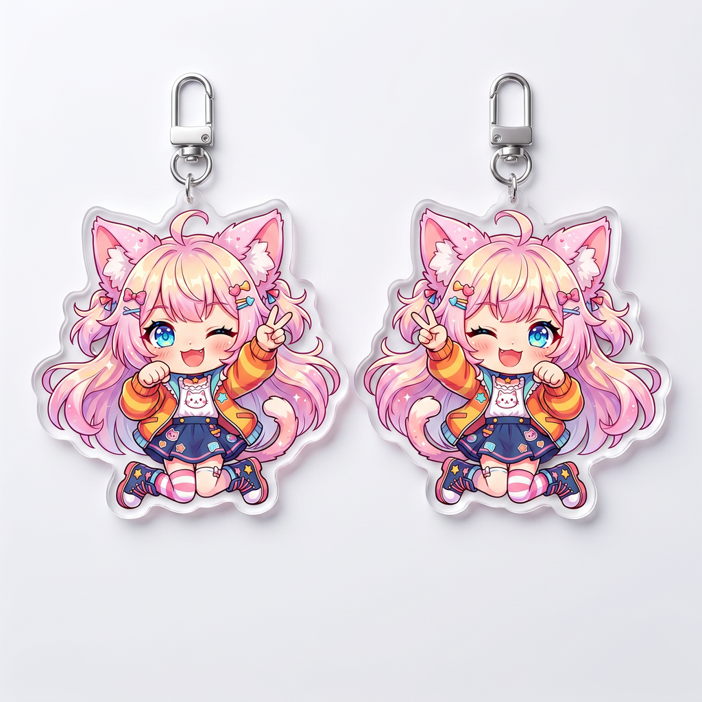 Acrylic keychain